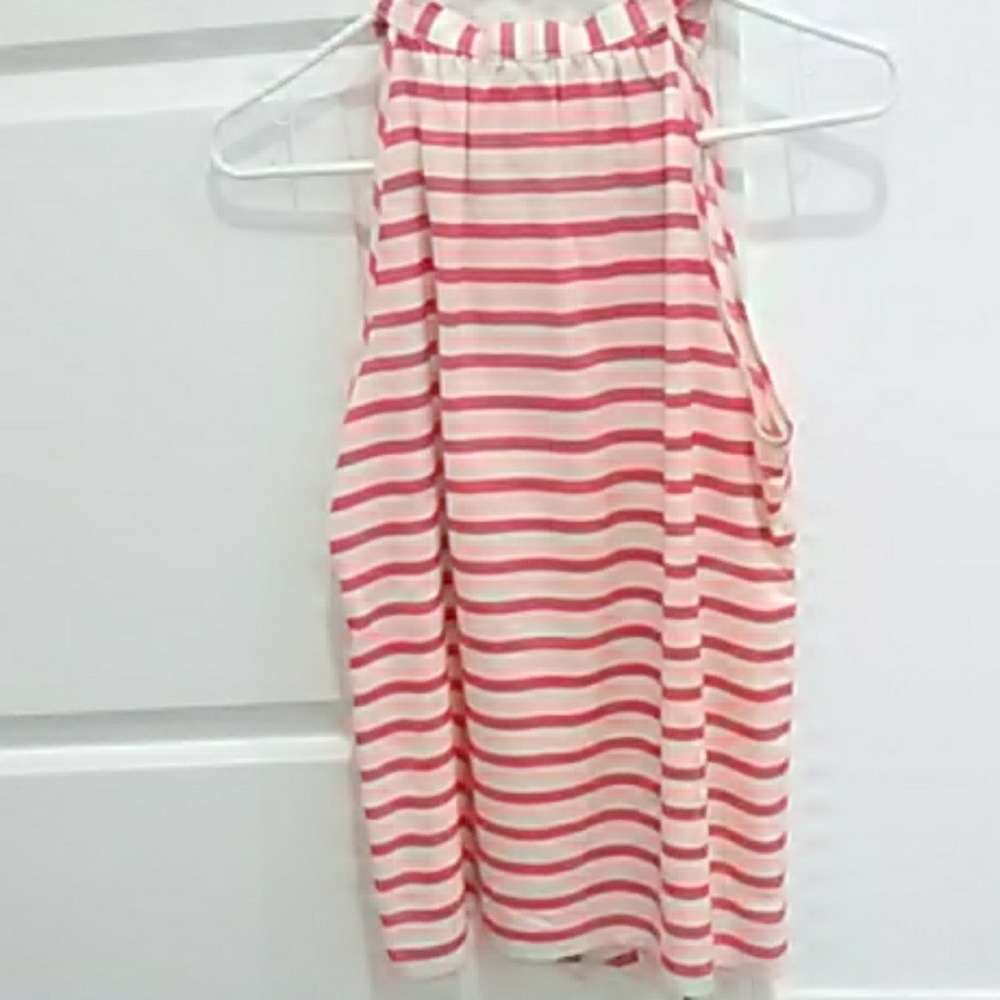 J crew stripe silk bow blouse - Picture 3 of 4